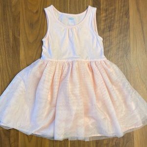 Old Navy Pink Tulle Tank Dress, 18-24 mo